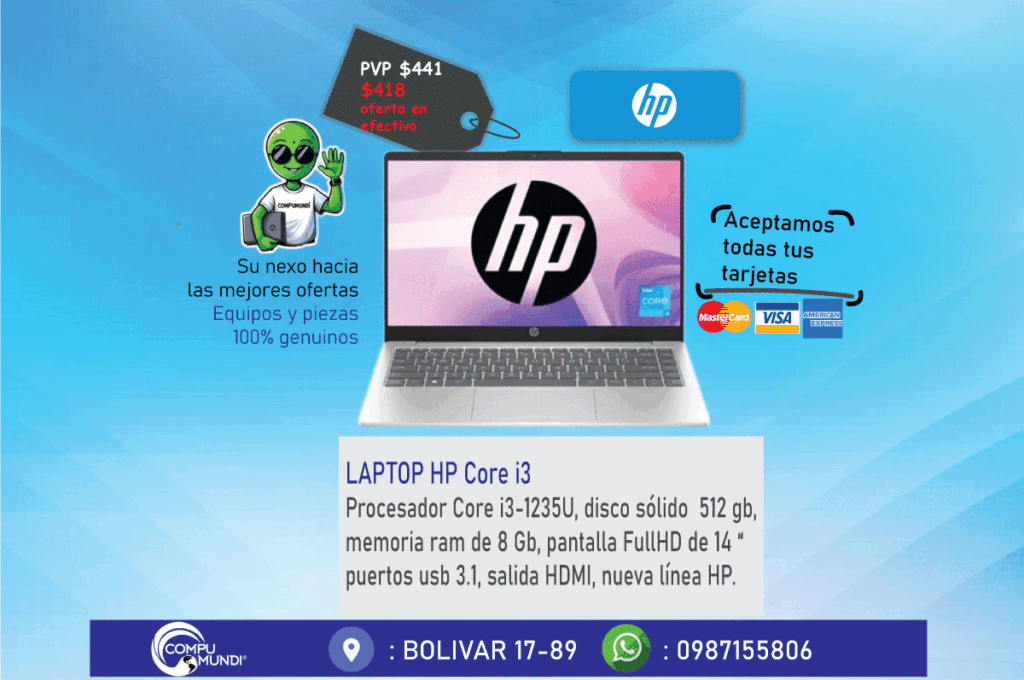 HP-I3-14PULG